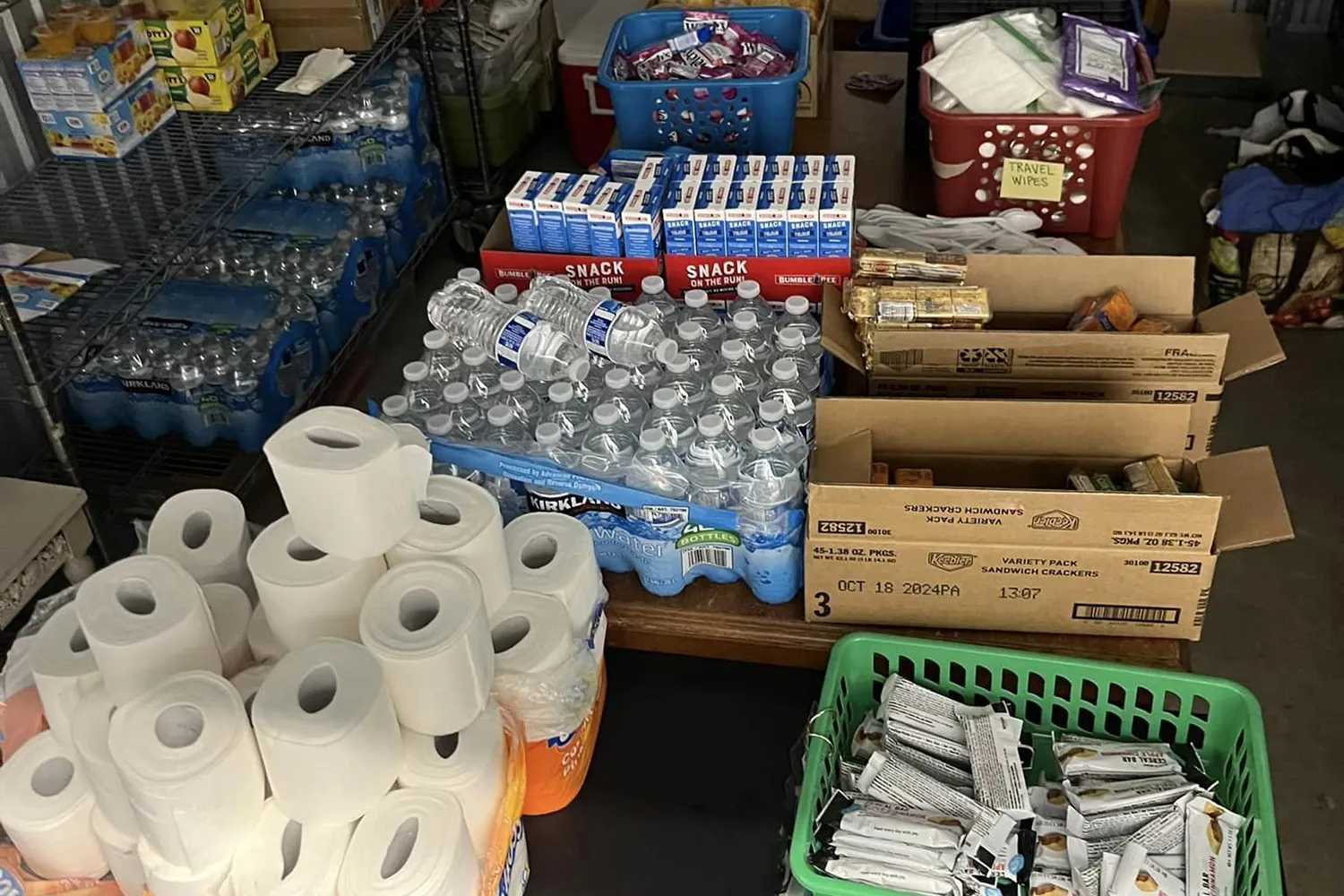 Supplies and donations